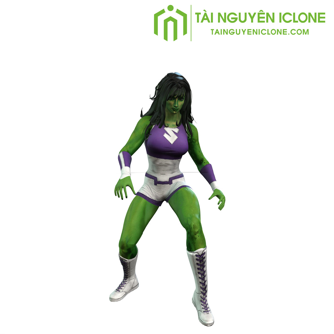 Gói iClone Nhân vật Hulk Lawyer