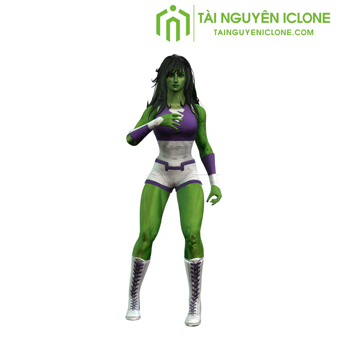 Gói iClone Nhân vật Hulk Lawyer