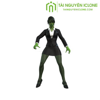 Gói iClone Nhân vật Hulk Lawyer