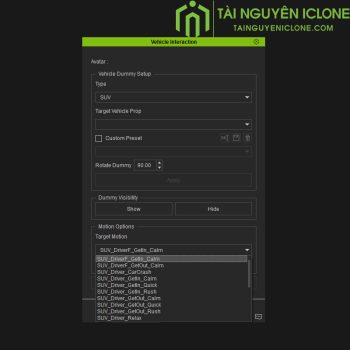Plugin-lái-xe-bắn-súng-Vehicle-Interactions-bản-chuẩn-dành-cho-iclone-8.0