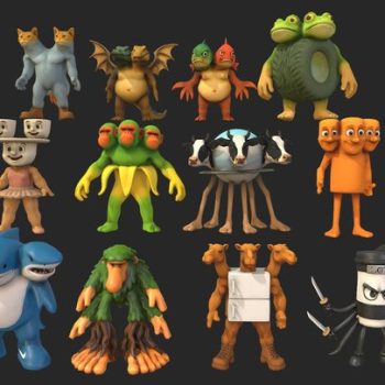 Italian Brainrot Meme Monsters Pack