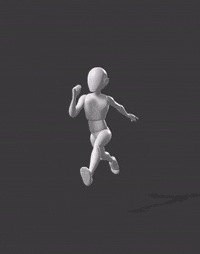 Kid Run Bouncing