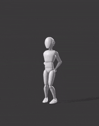 Kid Stand Cute to Stand Idle