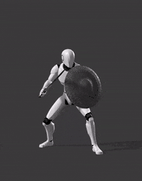 Shield Block Backward