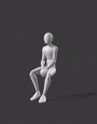 Sit Chair Anxious Talk M