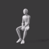 Sit Chair Argue Talk M