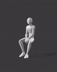 Sit Chair Argue Talk M