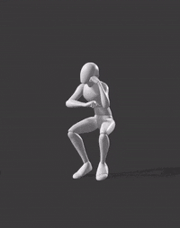 Sit Chair Nod Off Shake Head M