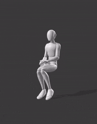Sit Chair Scared Cling F