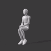 Sit Chair Slump Talk F