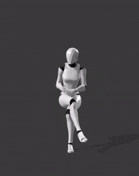 Sit Look around Drink F