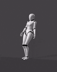 Stand Pose - Against Wall 01