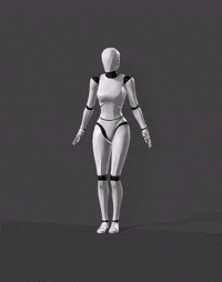 Stand Pose - Against Wall 03