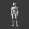 Stand Taunt Look Left