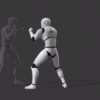 W11-Leg Throw to Wall
