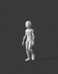 Walk Normal Sway Arms